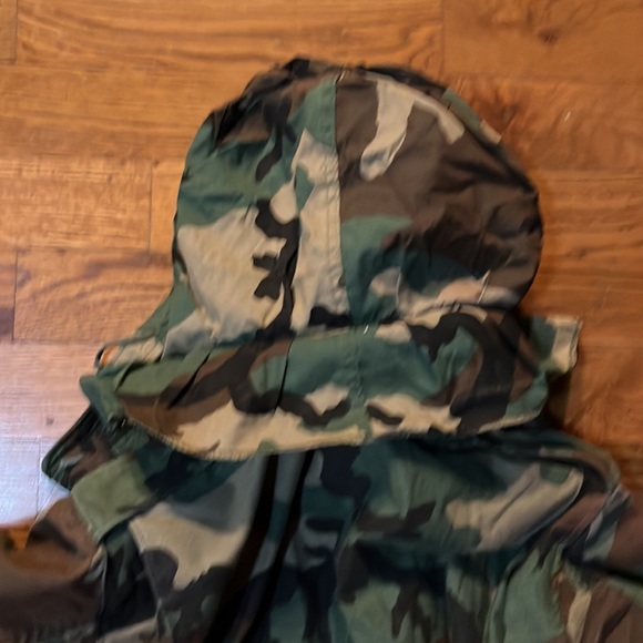 Vintage US Army Woodland Camo Field Jacket Coat Cold Weather sz Small long - Picture 9 of 11